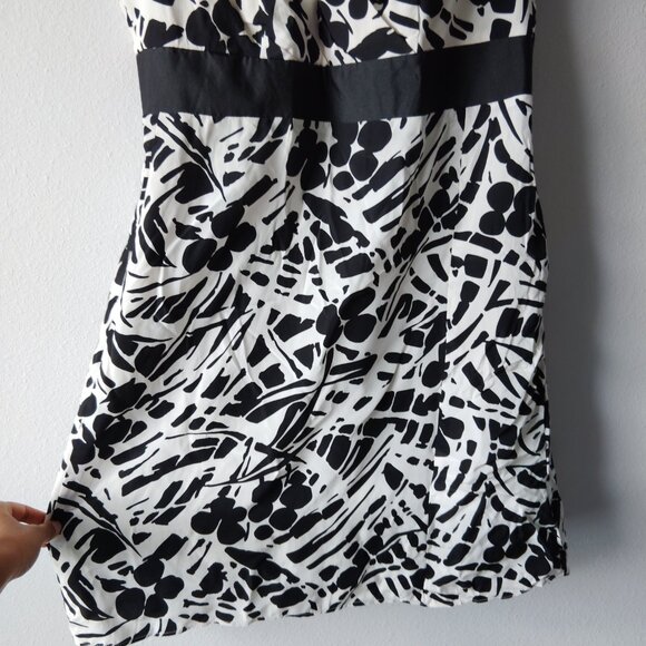 Ann Taylor Black and White Mini Dress - Picture 4 of 5